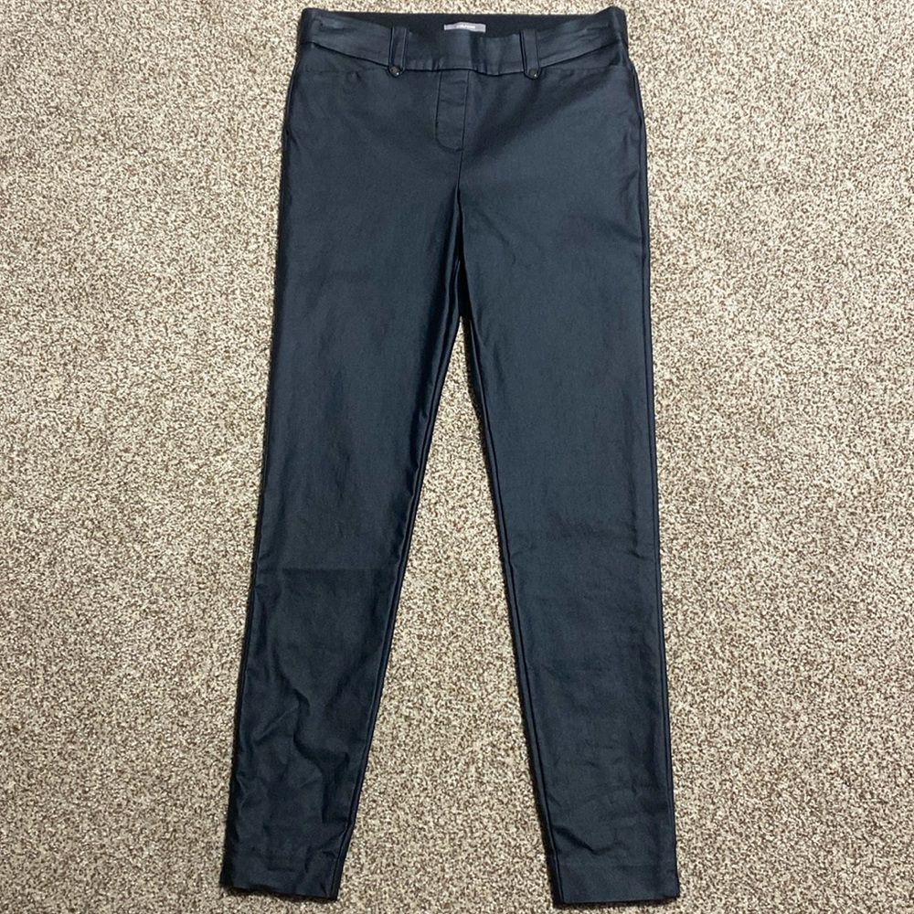 Maurice’s leather look dress pants.